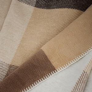 Pled s.Oliver Jacquard Blanket Beige