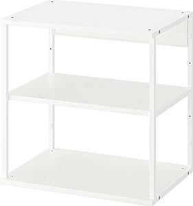 Dulap IKEA Platsa 2 usi/oglinda 320x42x241 Alb/Straumen