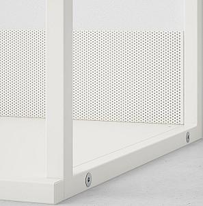 Dulap IKEA Platsa 2 usi/oglinda 320x42x241 Alb/Straumen