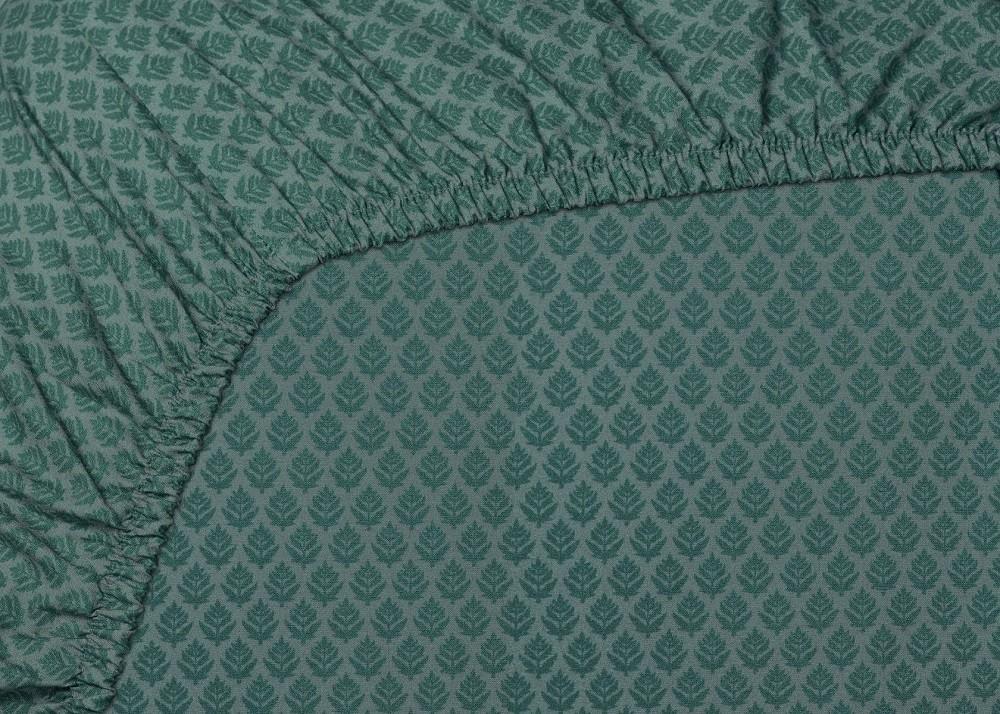 Husa pentru saltea PIP Studio Leaves Blue Grey 1800x200 Blue Grey