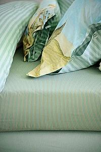 Husa pentru saltea PIP Studio Duostripe 180x200 Khaki