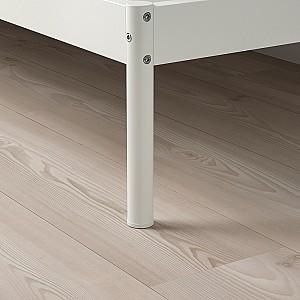 Pat IKEA Vevelstad 3 tablii 90x200 Alb/Tolkning Ratan
