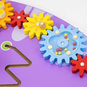Joc de logica VIGA Busyboard (de perete) Triceratops