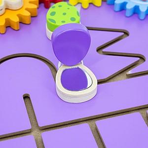 Joc de logica VIGA Busyboard (de perete) Triceratops