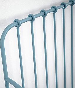 Pat IKEA Minnen cu somiera 80x200 Gri Albastru