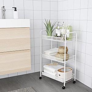 Masa pentru pat IKEA Hornavan 26x48x77 Alb