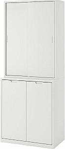 Dulap IKEA Tonstad usi glisante 81x47x201 Alb