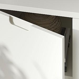 Dulap IKEA Tonstad usi glisante 81x47x201 Alb