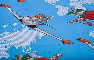 Saltea pentru copii Somnart Memory Impermeabila Aviator 60x120cm