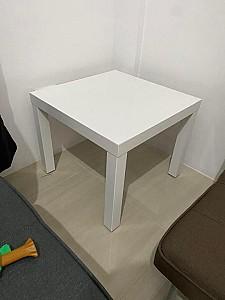Masuta de cafea, reviste IKEA Lack 55x55 Alb