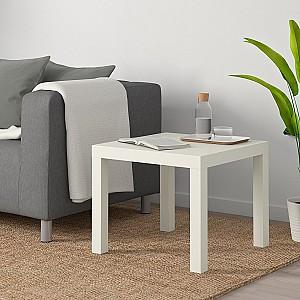 Masuta de cafea, reviste IKEA Lack 55x55 Alb