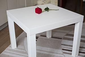 Masuta de cafea, reviste IKEA Lack 55x55 Alb