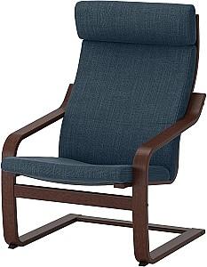 Fotoliu IKEA Poang Maro/Hillard Albastru Inchis