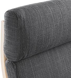 Fotoliu IKEA Poang/Hillared Furnir Stejar Alb/Antracit