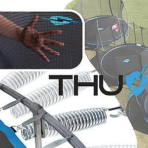 Trambulina Thunder Elite 255 cm Albastru