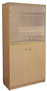 Dulap pentru institutii VLM 1824x882x430 Fag (cu fasade sticla)