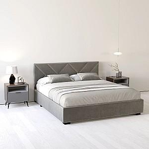 Pat My-Style my-Nova 160x200 M08 (Gri) + Saltea Salt Confort Clasic 160x200