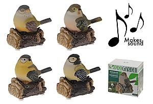 Decor pentru gradina ProGarden "Pasare cu sunet" 11cm