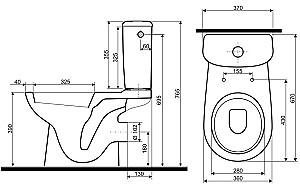 Vas WC KOLO Nova Top (63200)