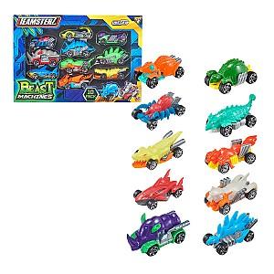 Set de jucarii HTI Set de 10 mașini metal Teamsterz B/M 1417435