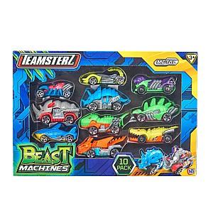 Set de jucarii HTI Set de 10 mașini metal Teamsterz B/M 1417435