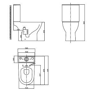 Vas WC NOMI Vittoria Rimless (117181)