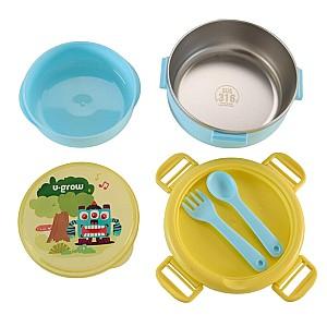 Set de recipiente alimentare U-Grow Caserola termică 2in1