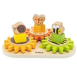 Joc de logica VIGA Roți dințate rotative