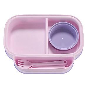 Set de recipiente alimentare U-Grow compartimentată 3in1