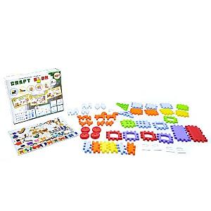 Constructor Maximus cu blocuri-kraft și autocolante