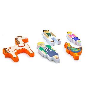 Constructor Maximus cu blocuri-kraft și autocolante