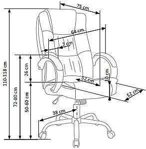 Fotoliu de birou Halmar Relax Beige