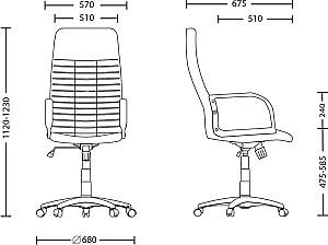Fotoliu de birou Nowy Styl Boss KD Tilt PL64 Soro-95 (Negru)