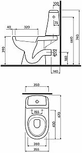 Vas WC KOLO Solo (79210000)