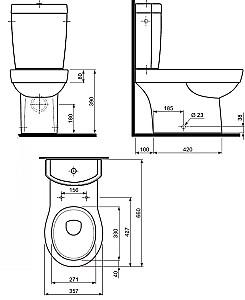 Vas WC KOLO Varius (K39000)