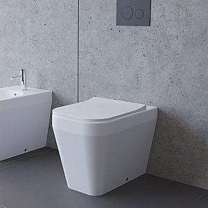 Vas WC QuarterBath Crossgrand Rimless Alb
