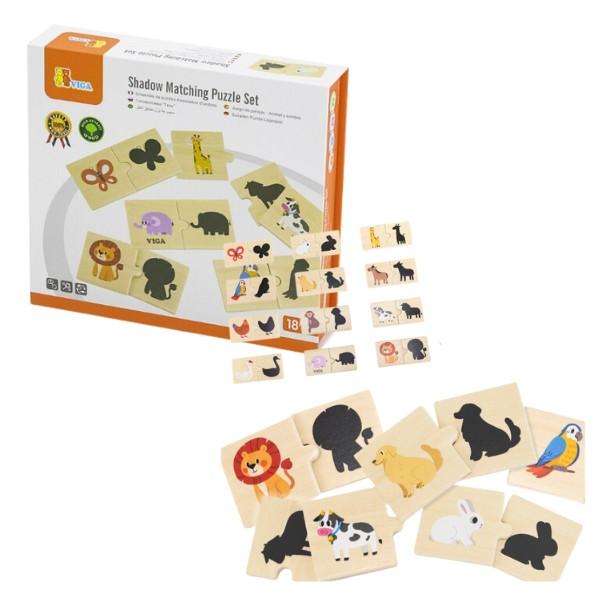 Joc de logica VIGA de puzzle Animale