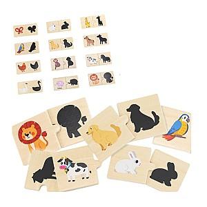 Joc de logica VIGA de puzzle Animale
