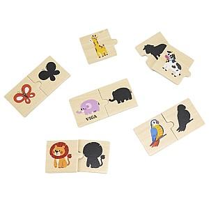 Joc de logica VIGA de puzzle Animale