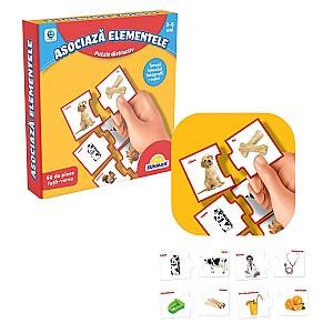 Joc de logica Noriel Învățăm asocierea elementelor (ro)