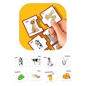 Joc de logica Noriel Învățăm asocierea elementelor (ro)