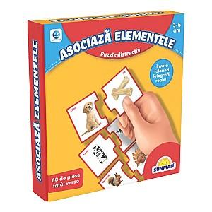 Joc de logica Noriel Învățăm asocierea elementelor (ro)