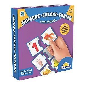 Joc de logica Noriel Numere-culori-forme (ro)