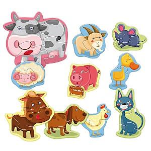 Joc de logica Noriel Animale la fermă(ro)