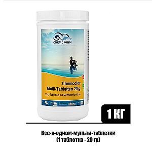  Intex Pastile multifuncţionale Chemoform 20g / 1kg 51519