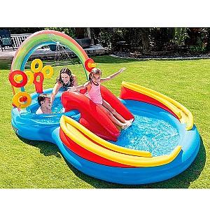 Piscina copii Intex Curcubeu