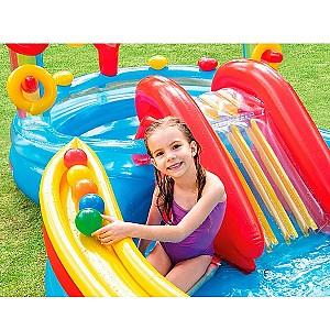 Piscina copii Intex Curcubeu
