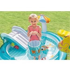 Piscina copii Intex Crocodil 201x170x84 (57165)