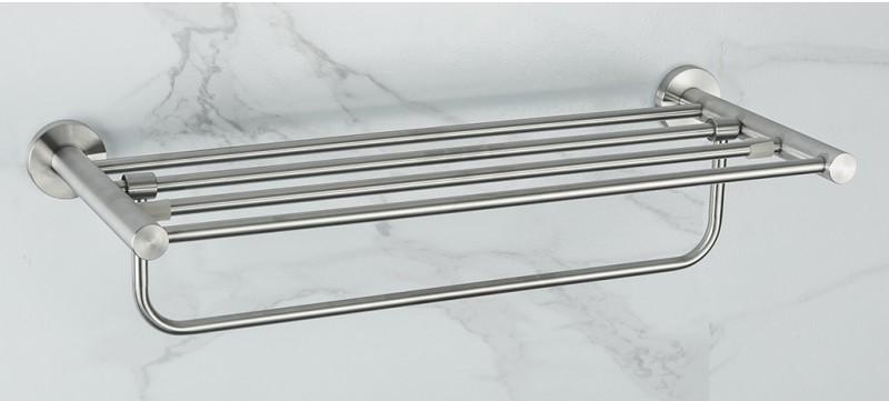 Cuier pentru baie prosoape Frap F30124 INOX