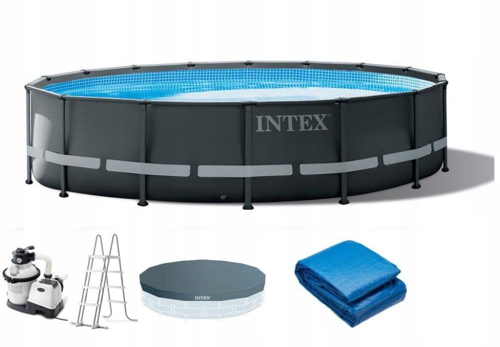 Piscina cu carcasa Intex 488x122cm (26326)